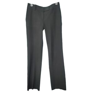 Ann Taylor Curvy Straight Leg Mid-rise Black Dress Pants Women's Size 0
